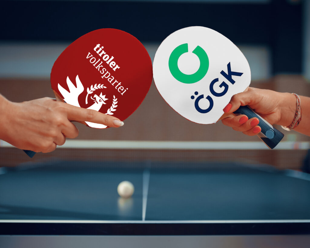 PingPong Spiel von Tiroler ÖVP und ÖGK