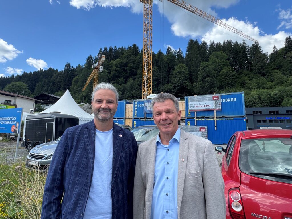 Baugesellschaften, Bezirkssprecher, Einheimische, Gemeinnützige, günstige Grundstücke, Hotel Tenne, Josef Niedermoser, Kitzbühel, Klubobmann, leistbare Wohnungen, Liste Fritz, Markus Sint, Mitarbeiterhaus, Quersubventionierung, Steuervorteile, Wettbewerbsverzerrung